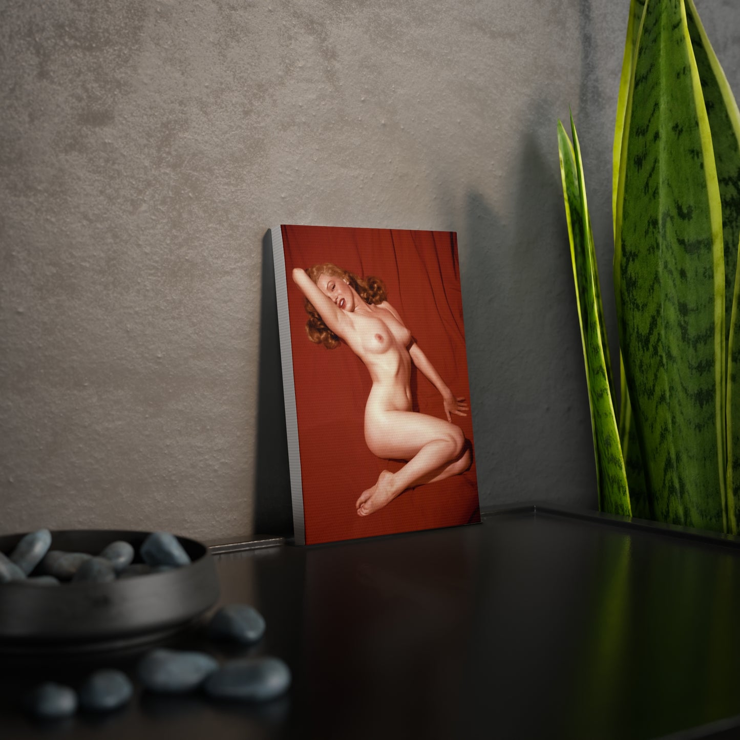 Canvas Photo Tile Playboy Playmate December 1953 Marilyn Monroe