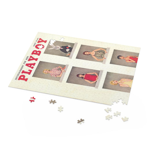 Puzzle (120, 252, 500-Piece) Playboy Cover August 1958