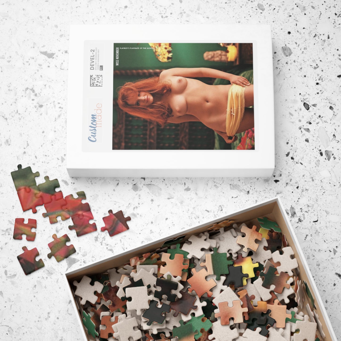 Puzzle (110, 252, 500, 1014-piece) Playboy Playmate Nov 1969 Claudia Jennings