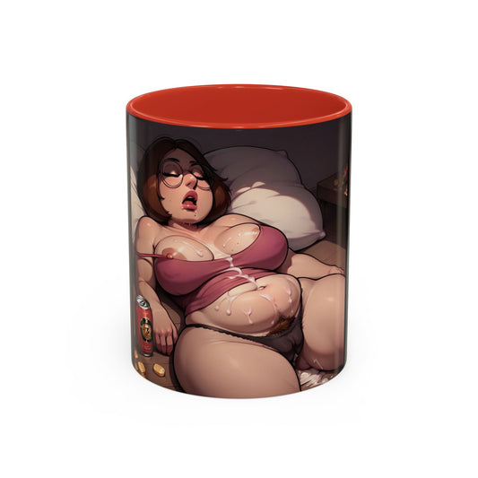 Accent Coffee Mug (11, 15oz) Meg Griffin Nude