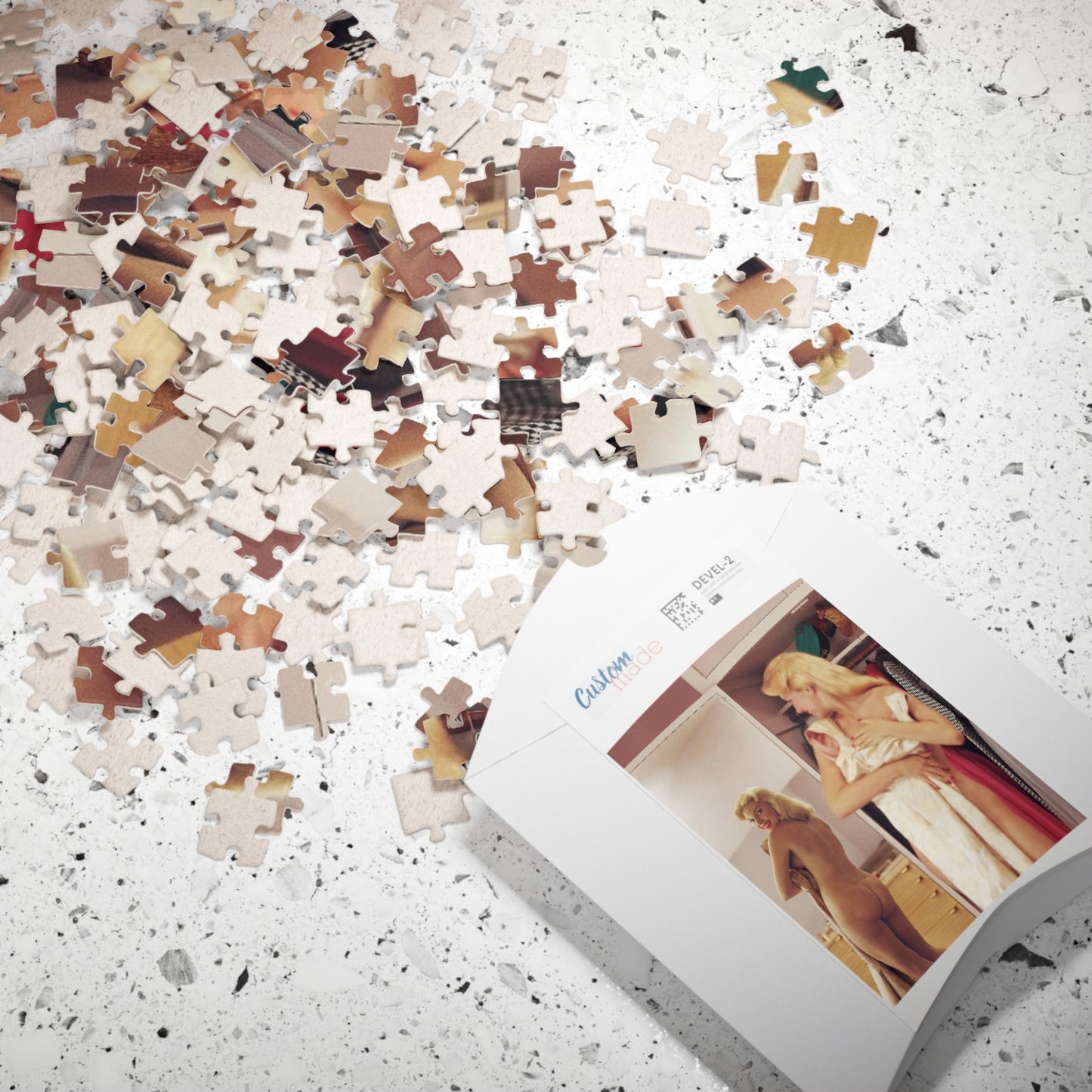 Puzzle (110, 252, 500, 1014-piece) Playboy Playmate February 1957 Sally Todd
