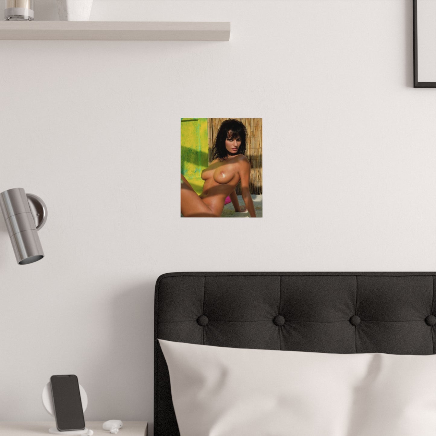 Satin Posters (210gsm) Retro Pornstar Anita Blond