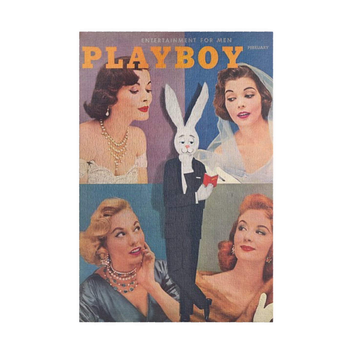 Puzzle (110, 252, 520, 1014-piece) Playboy Cover February 1956