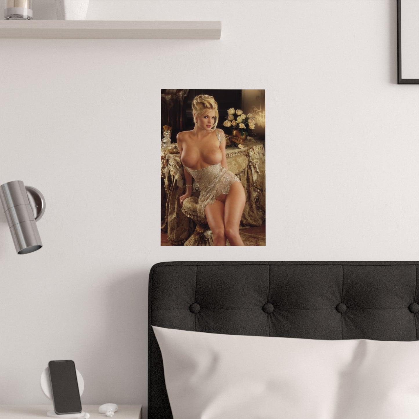 Satin Posters (210gsm) Playboy Playmate March 1996 Priscilla Taylor
