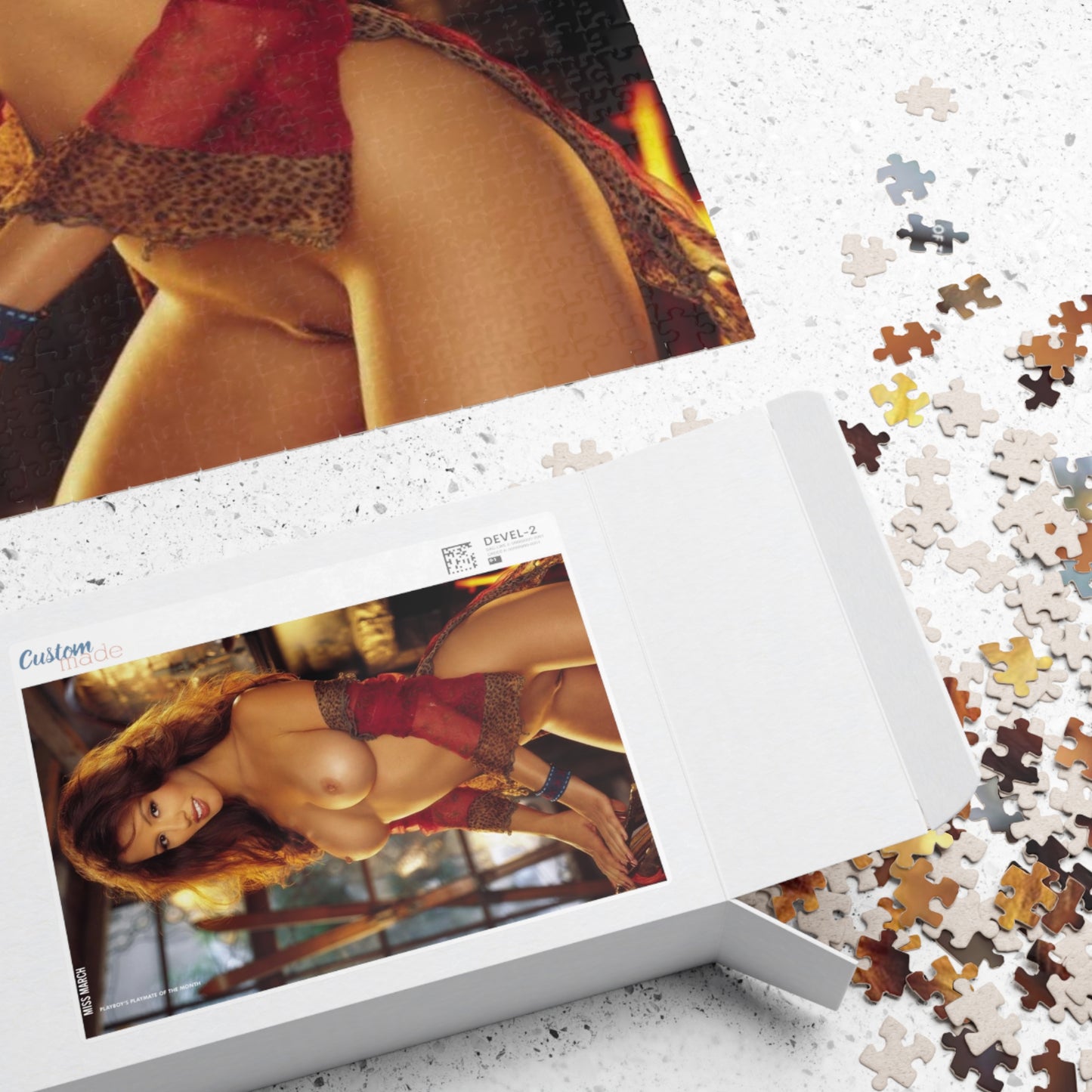 Puzzle (110, 252, 500, 1014-piece) Playboy Playmate March 2003 Pennelope Jimenez