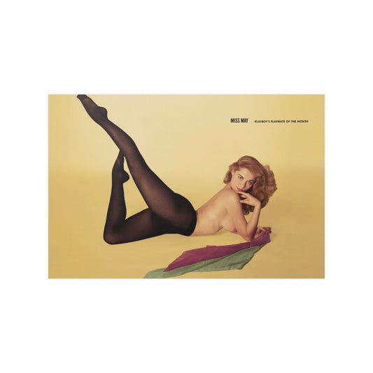 Satin Posters (210gsm) Playmate May 1955 Diane Webber