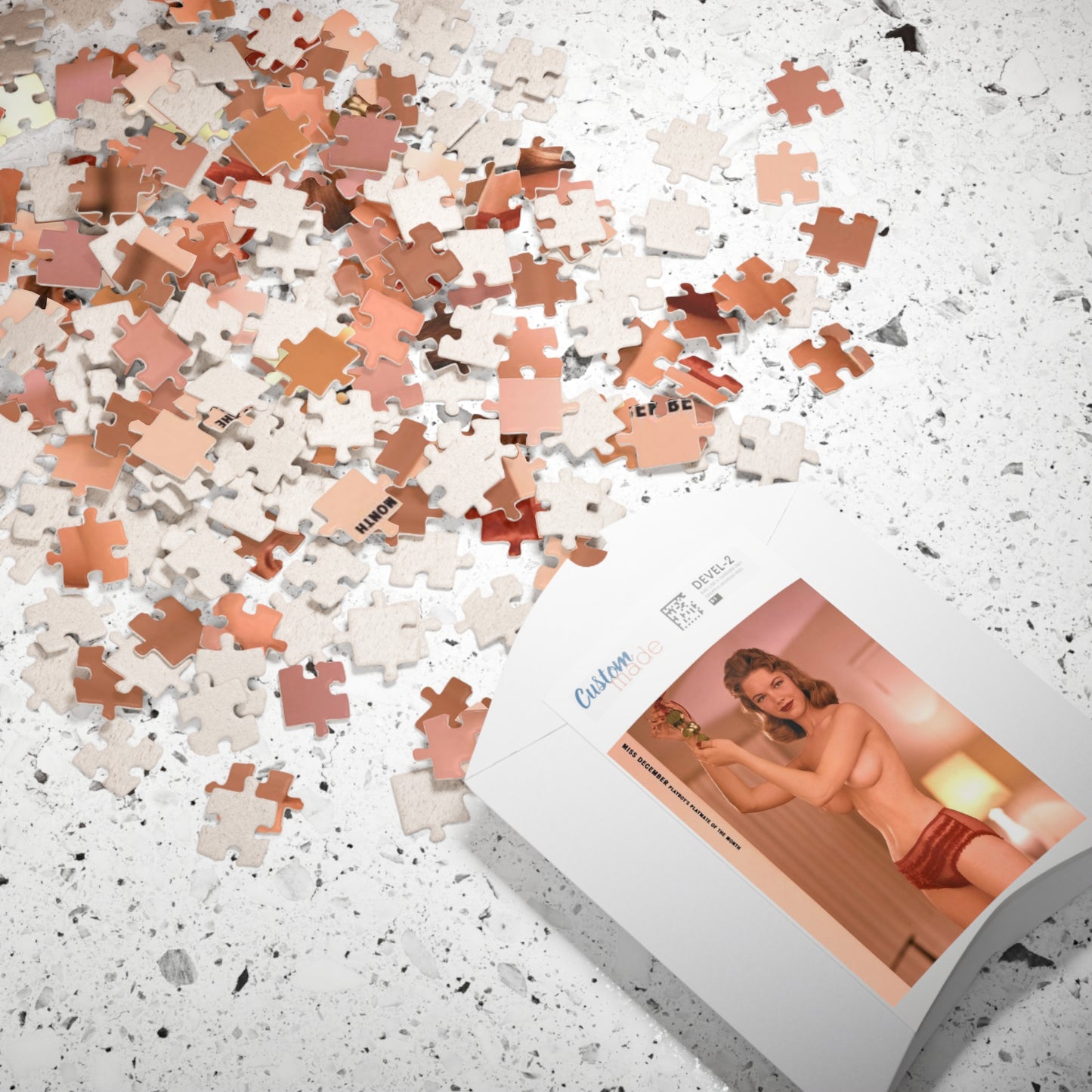Puzzle (110, 252, 500, 1014-piece) Playboy Playmate December 1959 Ellen Stratton
