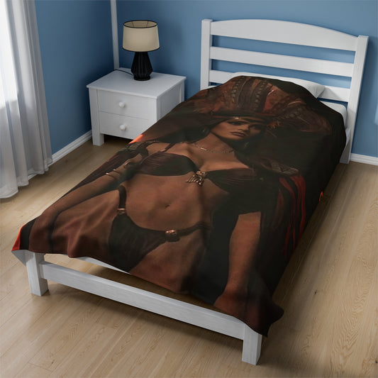 Velveteen Plush Blanket Salma Hayek Dusk til Dawn