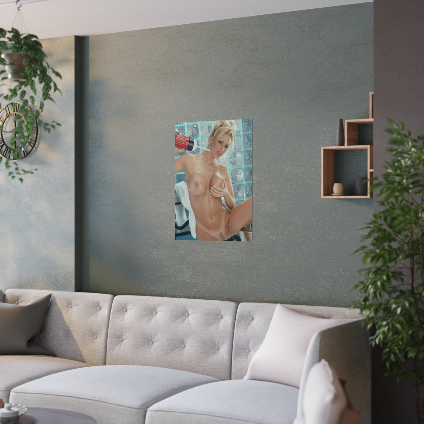 Satin Posters (210gsm) Pornstar Jenna Jameson Nude