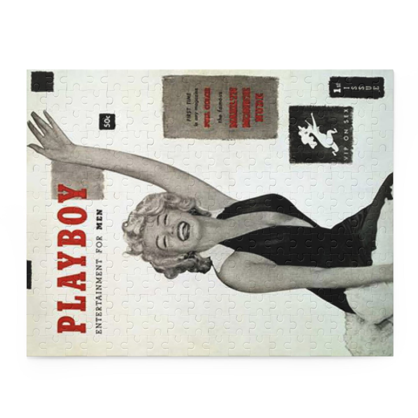 Puzzle (120, 252, 500-Piece) Playboy Cover December 1953 Marilyn Monroe