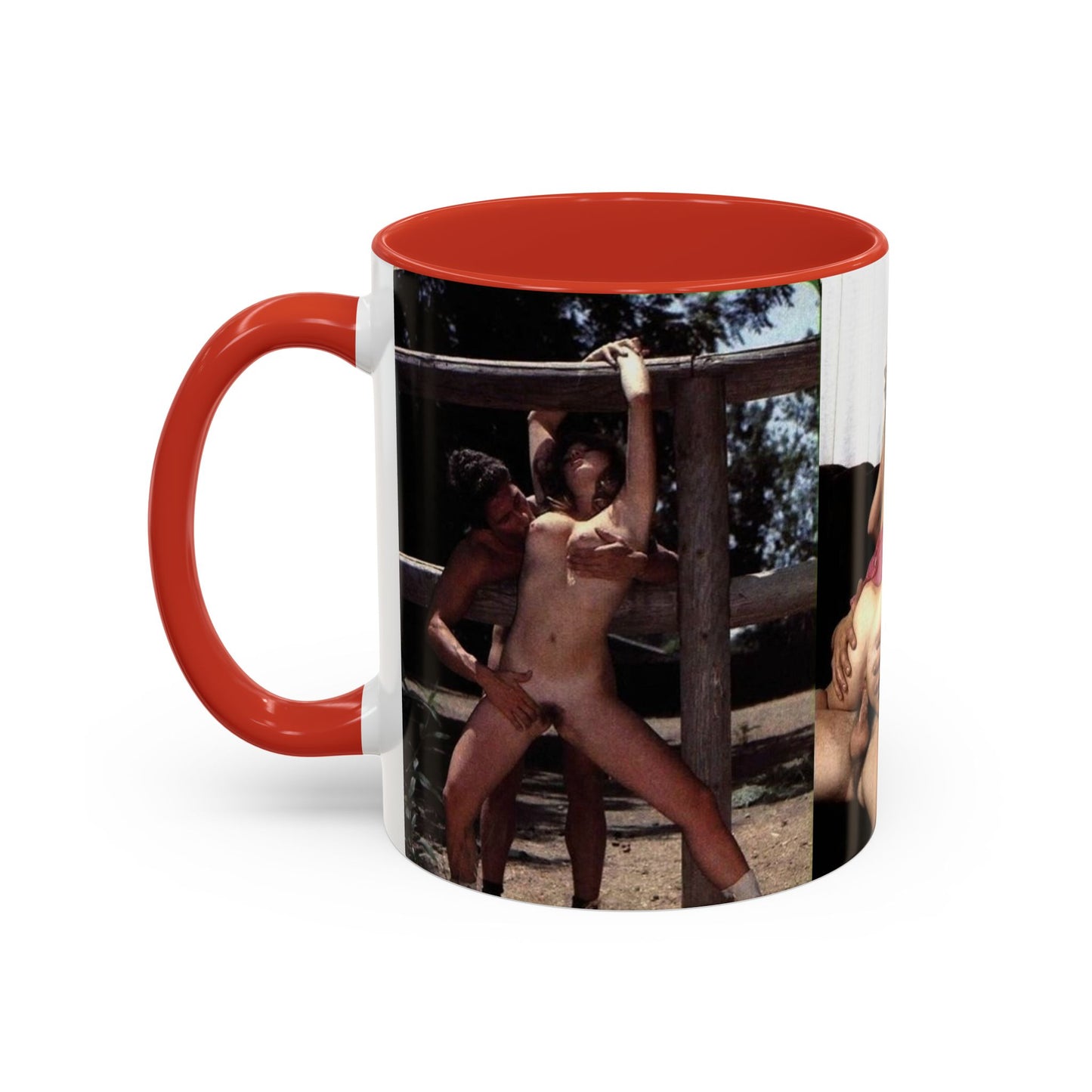 Accent Coffee Mug (11, 15oz) Traci Lords Nude Porn Retro