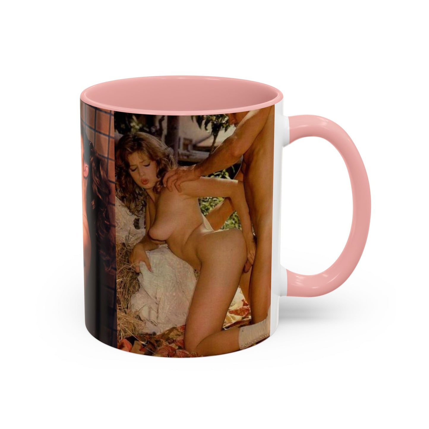 Accent Coffee Mug (11, 15oz) Retro Porn Star Traci Lords
