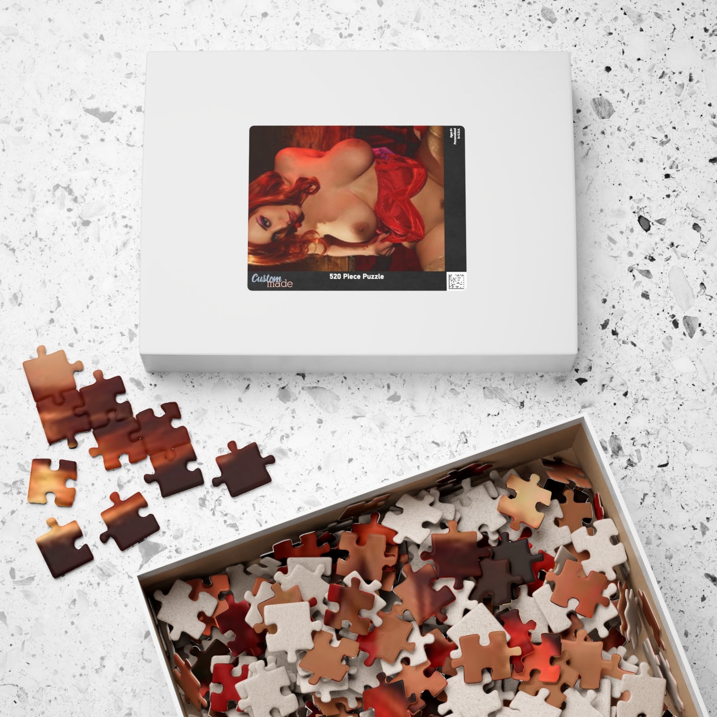 Puzzle (110, 252, 500, 1014-piece) Jessica Rabbit (Blondie Fesser) Nude