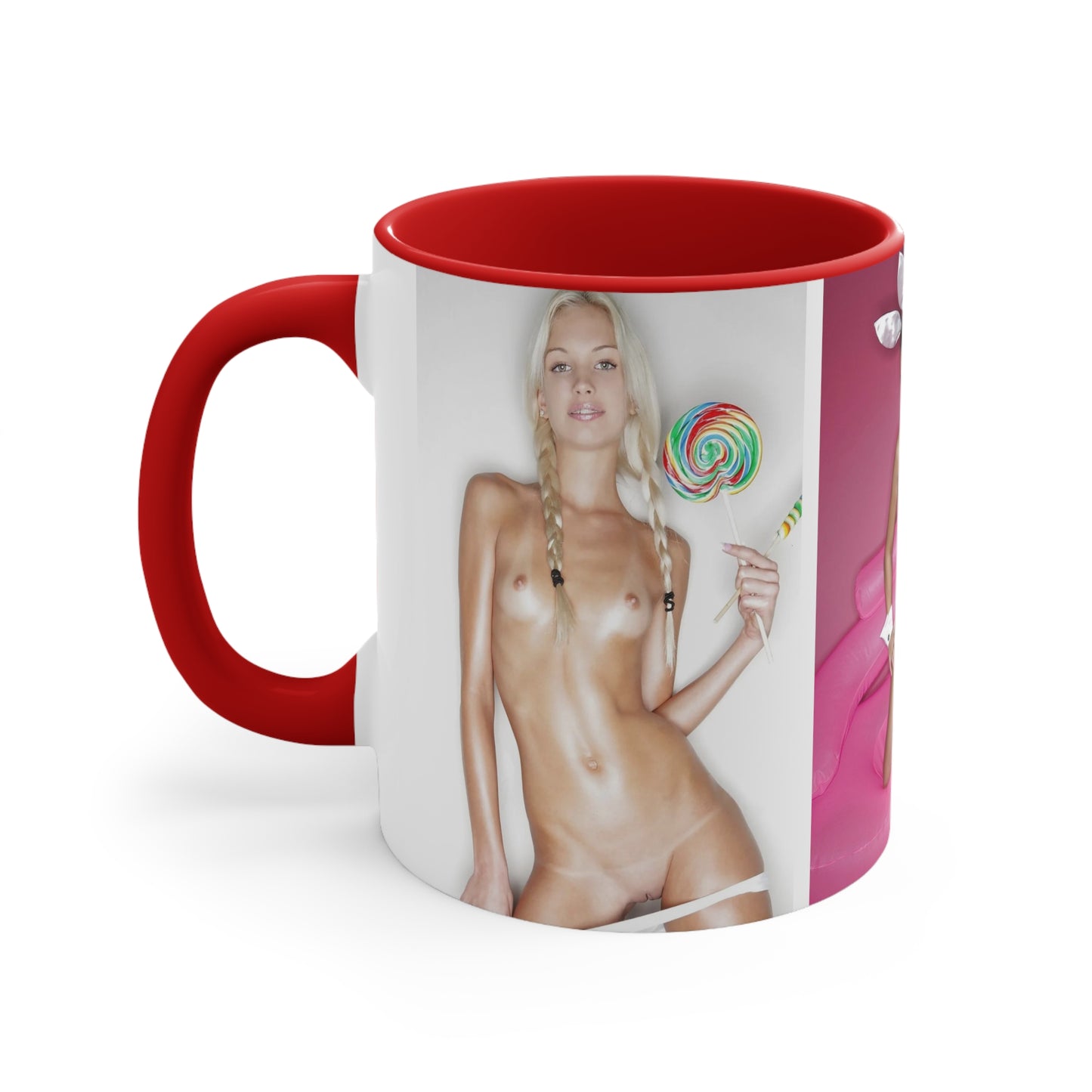 Accent Coffee Mug, 11oz Sexy Tight Nude