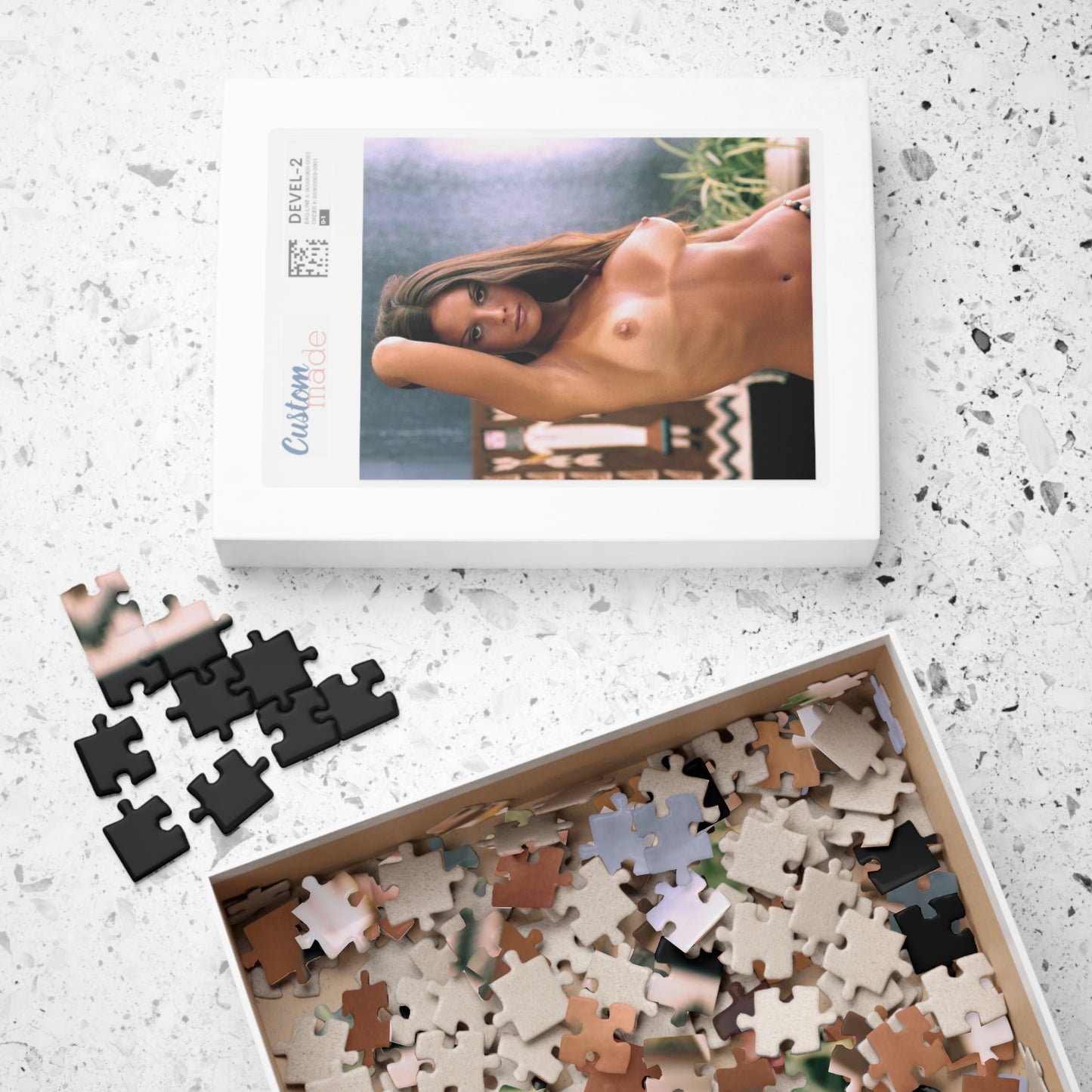 Puzzle (110, 252, 500, 1014-piece) Playboy Playmate March 1972 Ellen Michaels