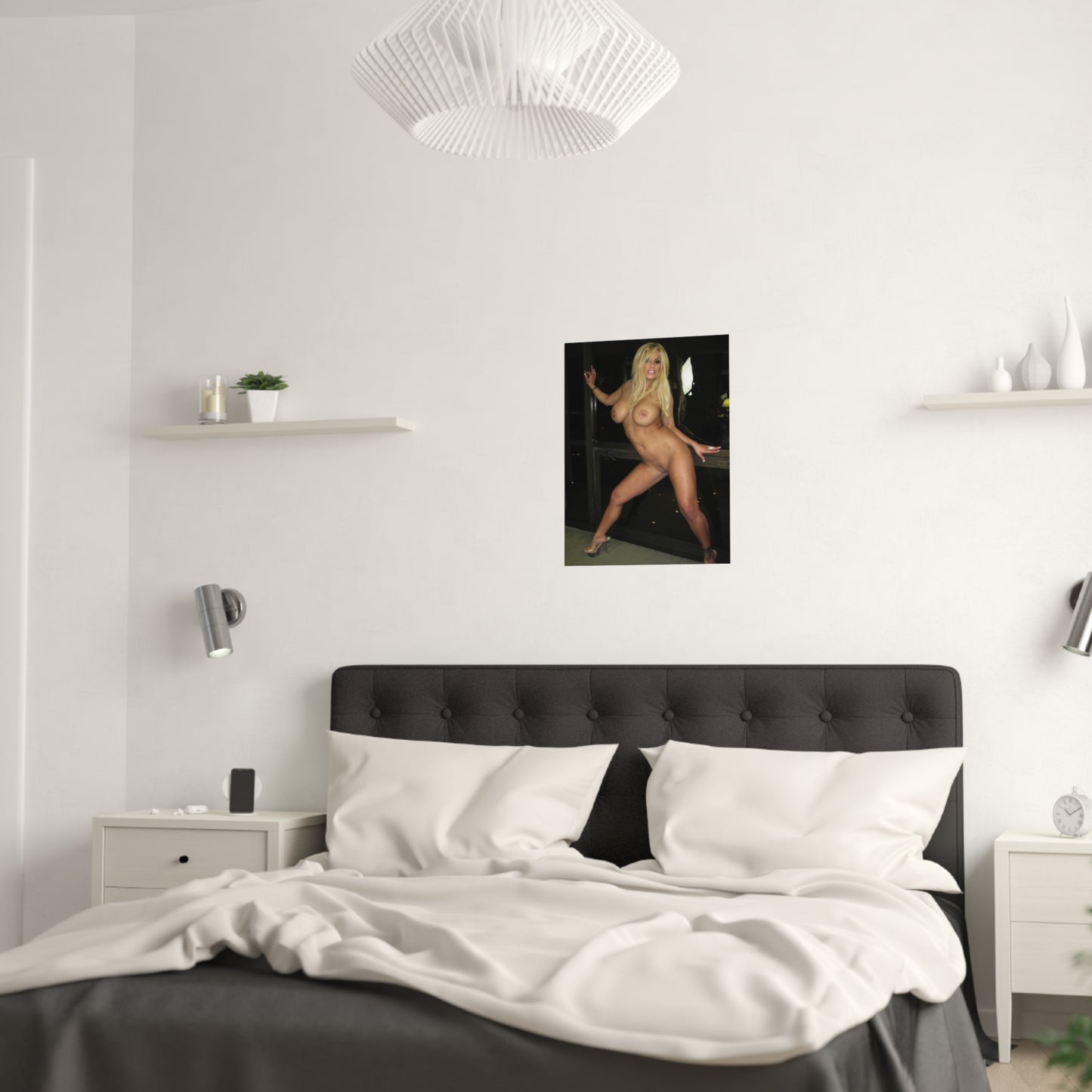 Satin Posters (210gsm) Pornstar Shyla Stylez Nude