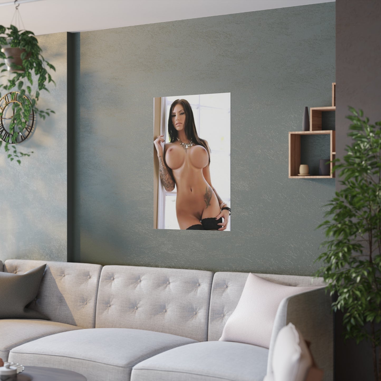 Satin Posters (210gsm) Super Sexy Nude