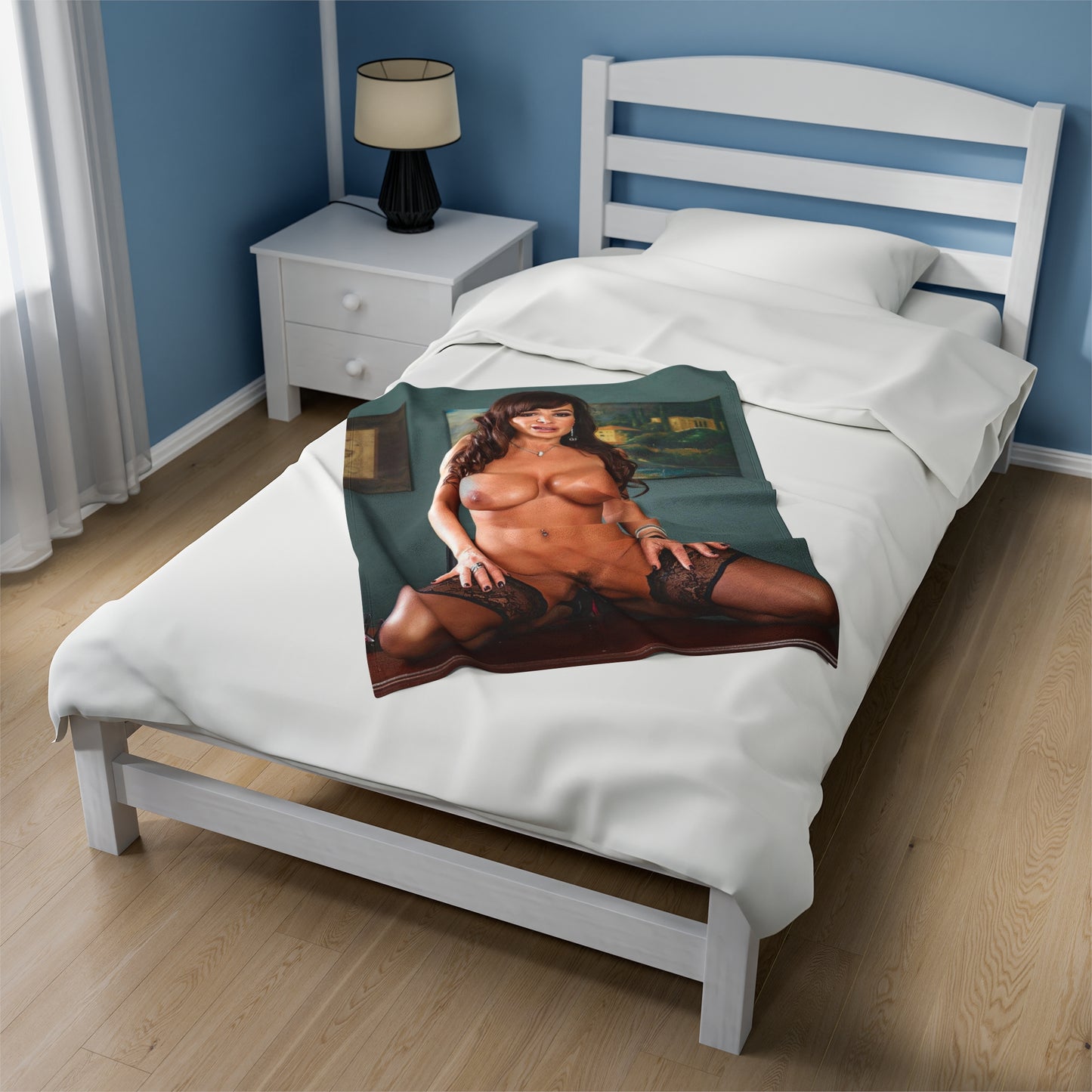 Velveteen Plush Blanket Lisa Ann