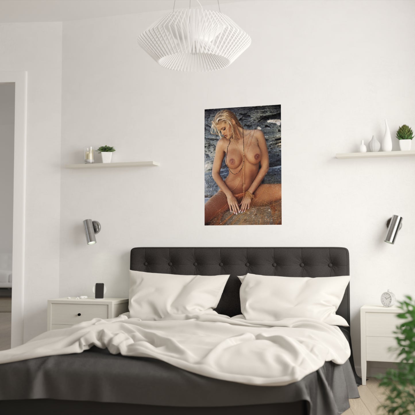 Satin Posters (210gsm) Anna Nicole Smith Nude