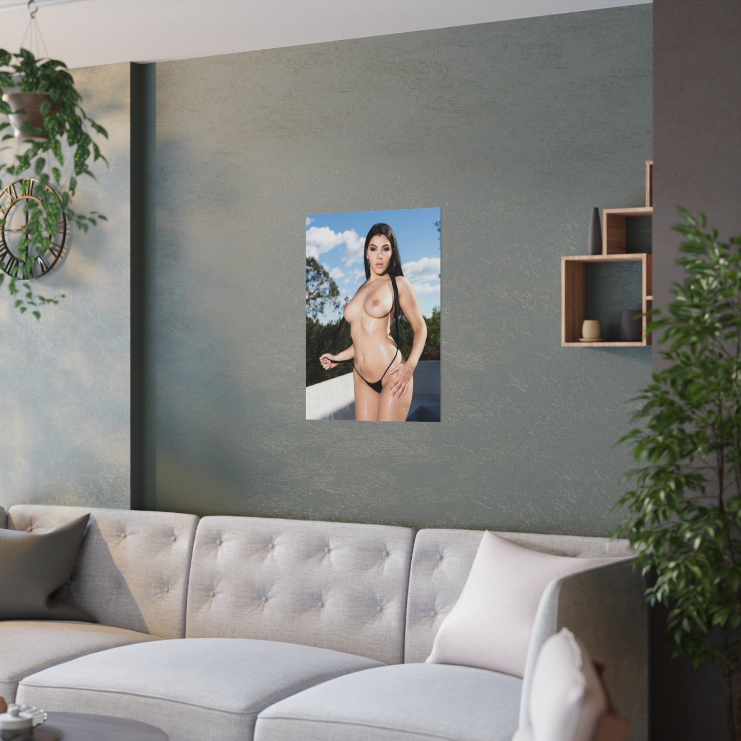 Satin Posters (210gsm) Pornstar Valentina Nappi Nude