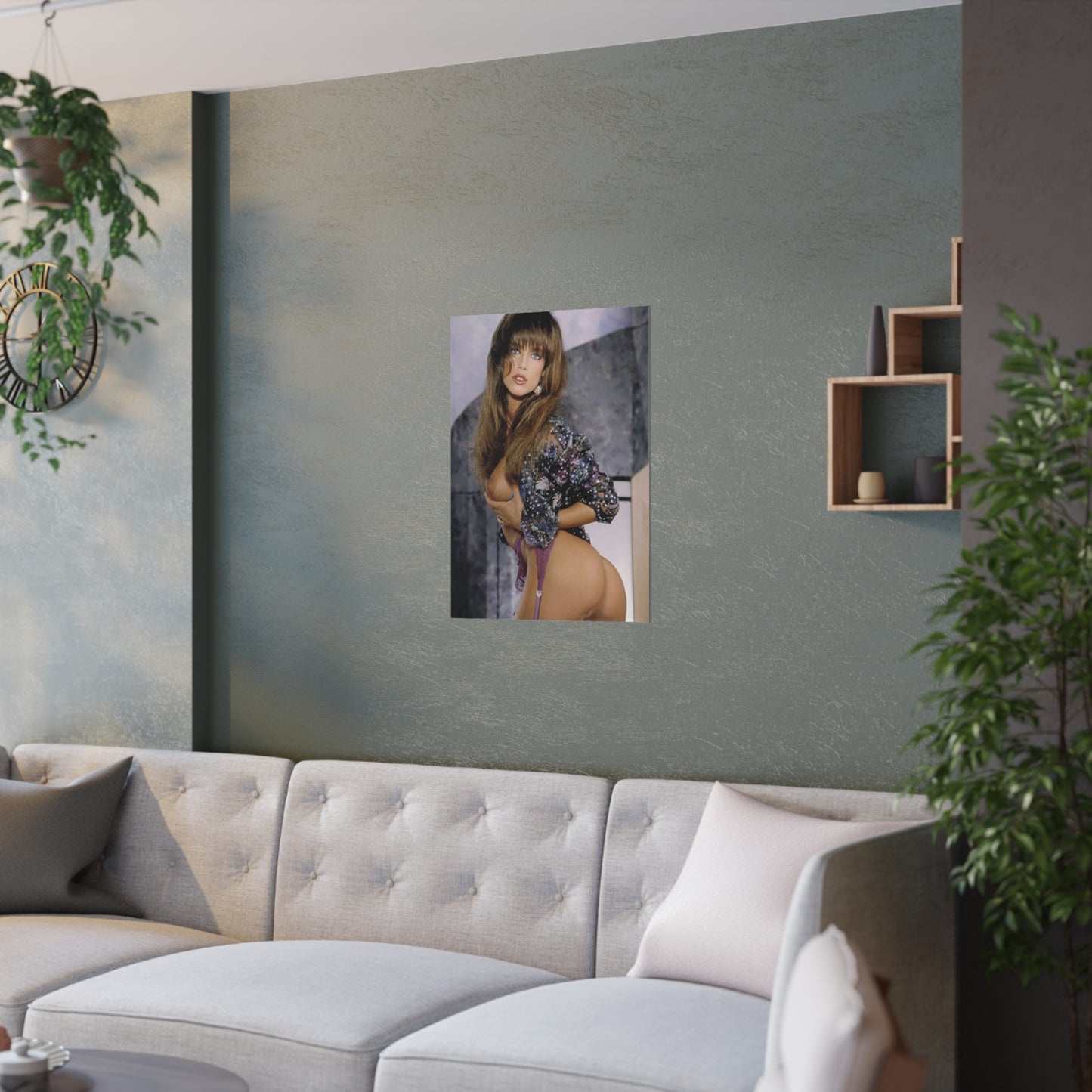 Satin Posters (210gsm) Pornstar Racquel Darrian Nude