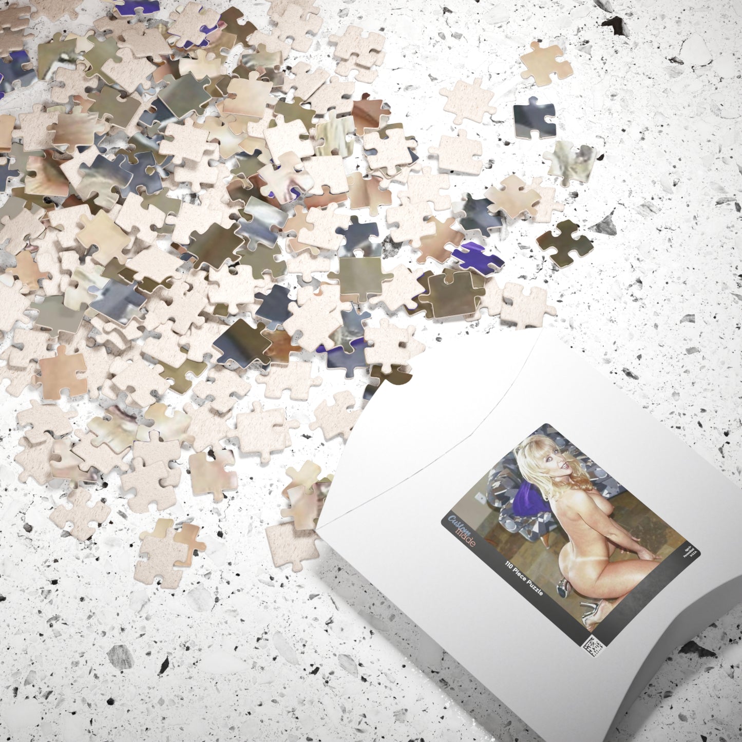 Puzzle (110, 252, 500, 1014-piece) Retro Porn Star Nina Hartley Nude