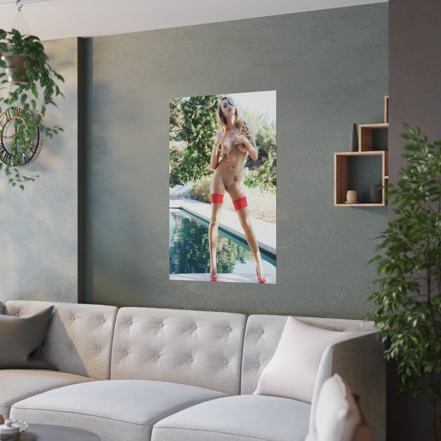 Satin Posters (210gsm) Penthouse Pet February 2012 Brett Rossi