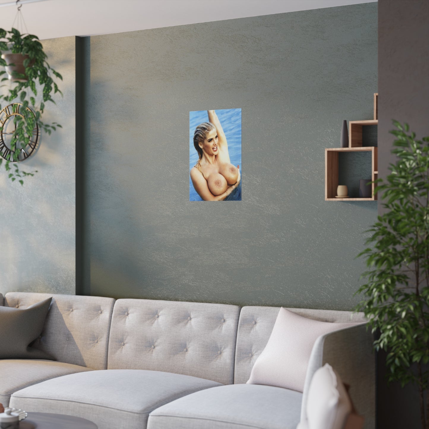 Satin Posters (210gsm) Anna Nicole Smith Nude