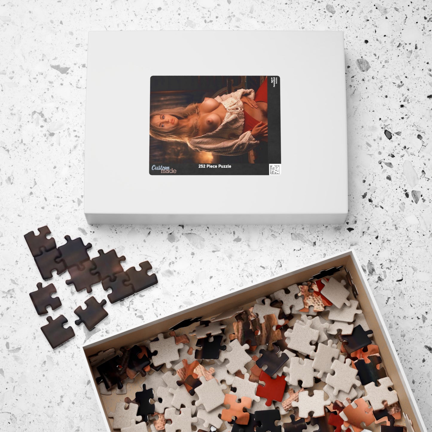 Puzzle (110, 252, 500, 1014-piece) Playmate Suzi Simpson #4