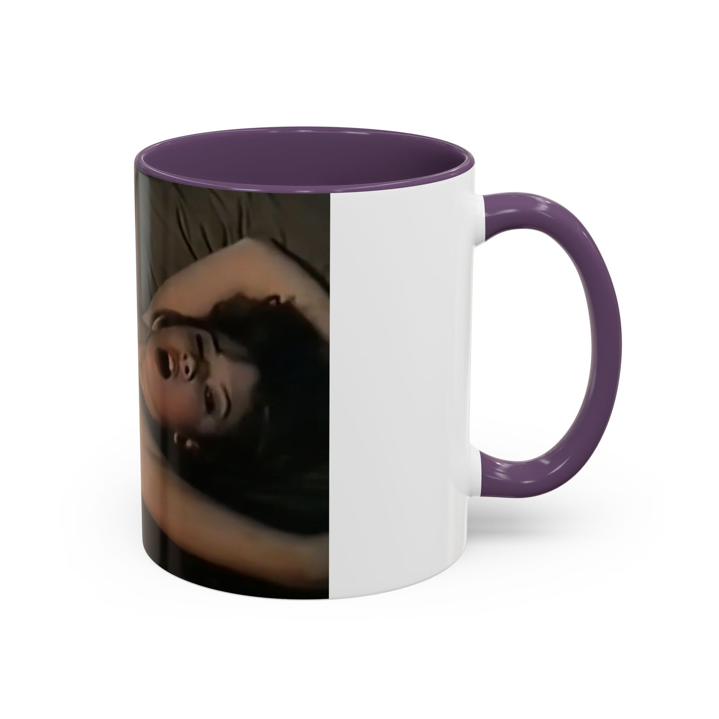 Accent Coffee Mug (11, 15oz) Traci Lords Nude Retro Porn Star