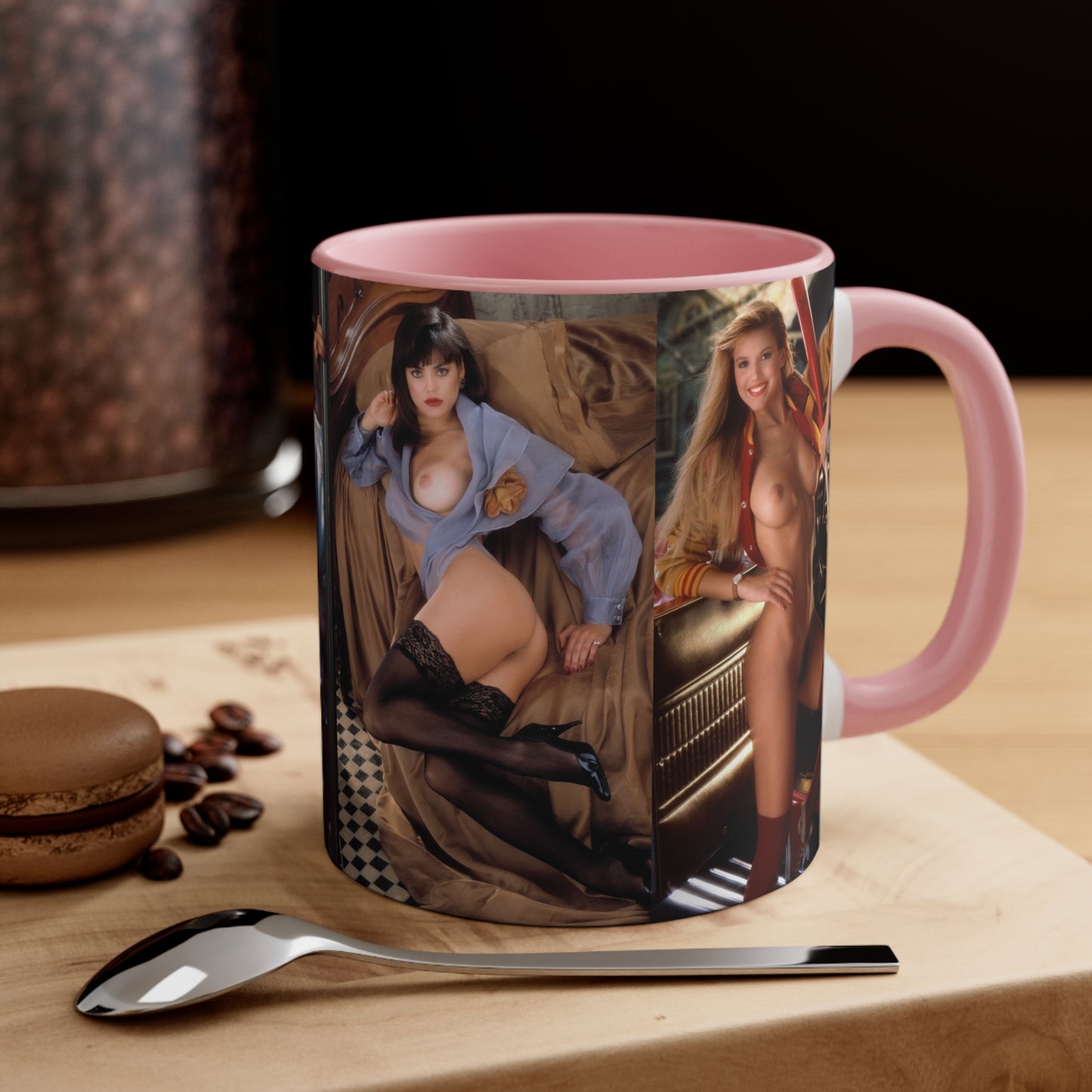 Accent Coffee Mug, 11oz Playboy Playmates 1990 January - April