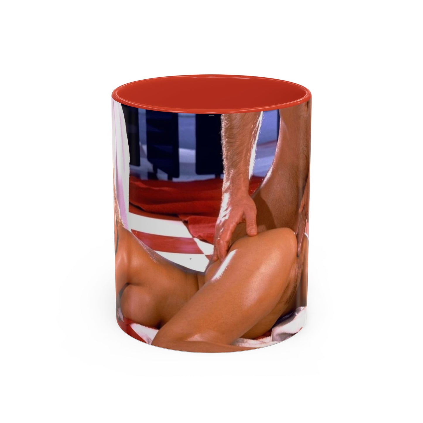 Accent Coffee Mug (11, 15oz) Traci Lords Nude