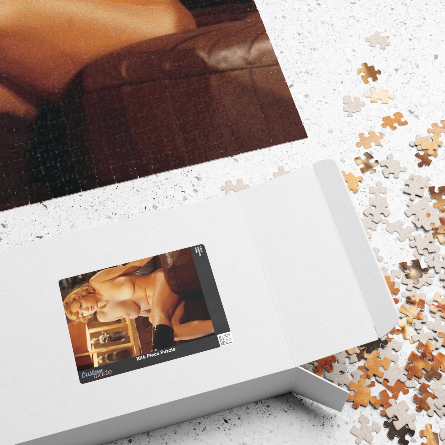 Puzzle (110, 252, 500, 1014-piece) Vintage French Pornstar Brigitte Lahaie