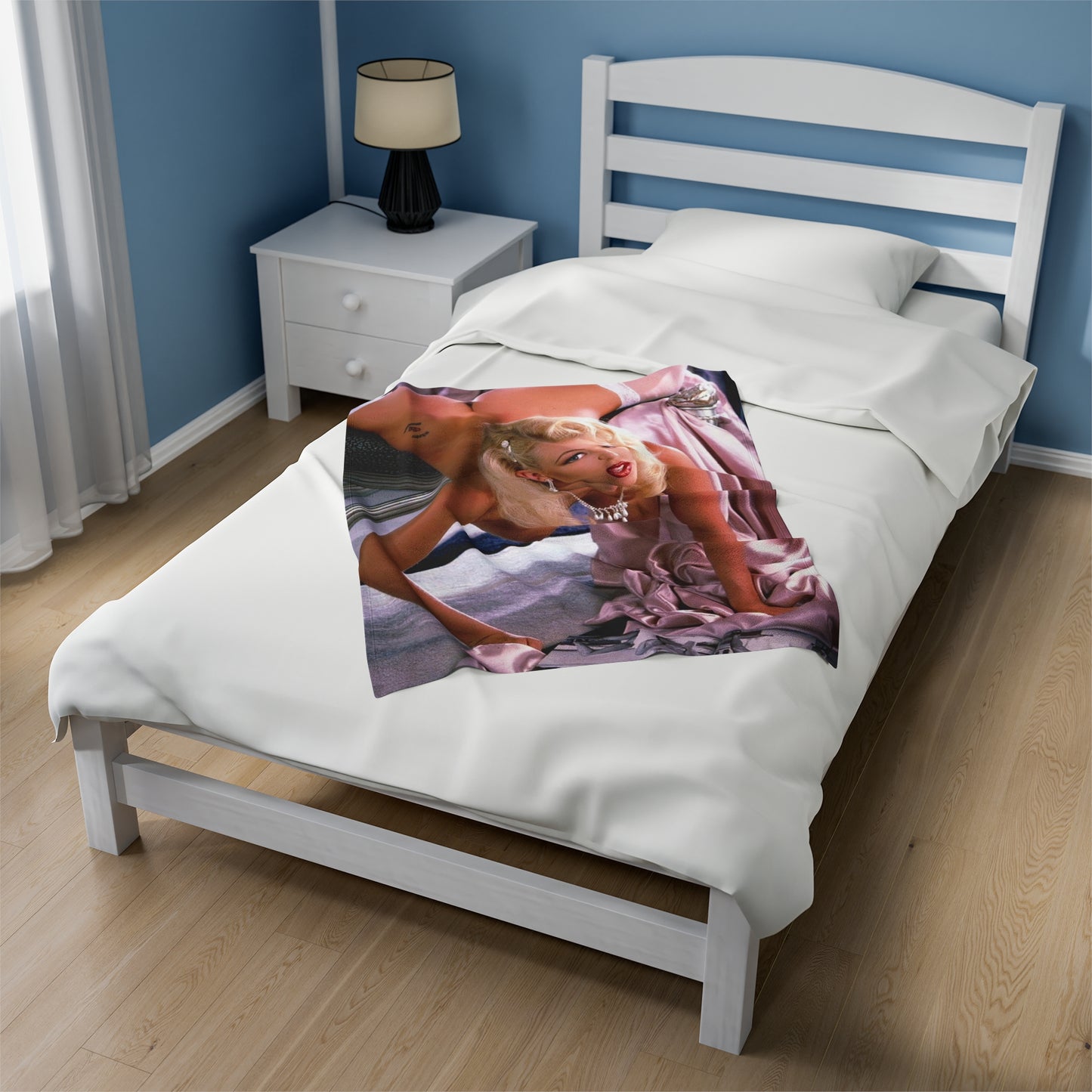 Velveteen Plush Blanket Pornstar Jenna Jameson Nude