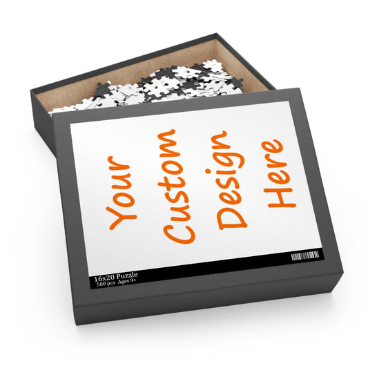 Puzzle (120, 252, 500-Piece) Custom Purchase & Message Artwork! No Limits!