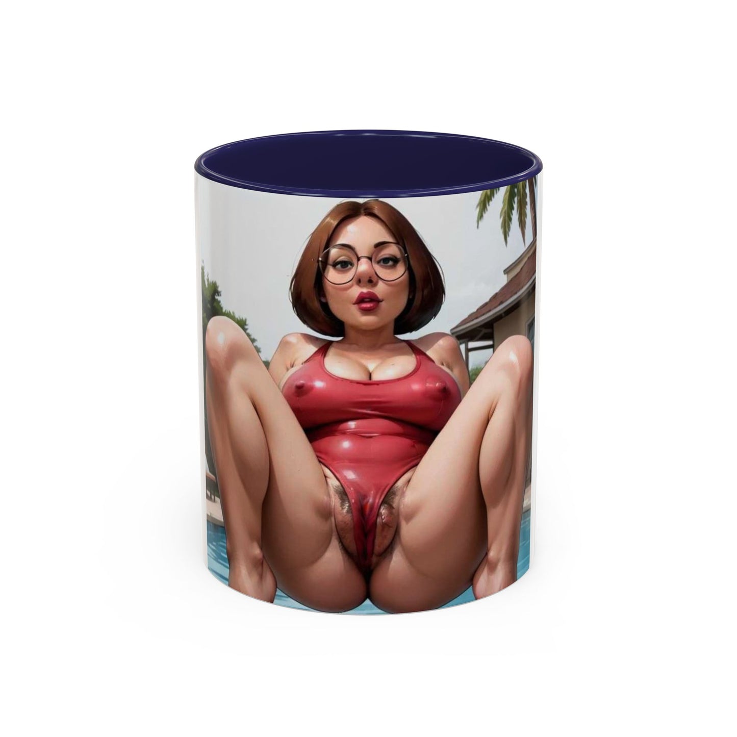 Accent Coffee Mug (11, 15oz) Meg Griffin Nude