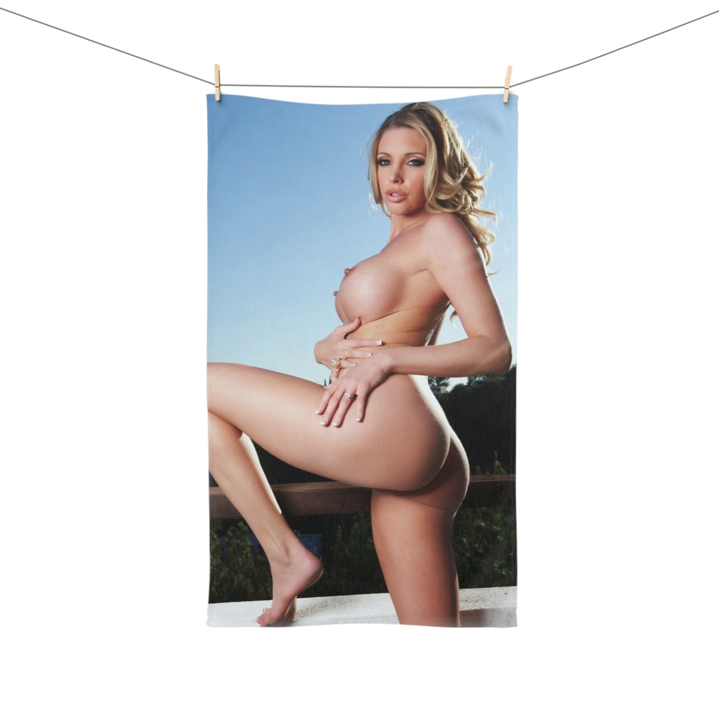 Hand Towel Penthouse Pet October 2012 Samantha Saint