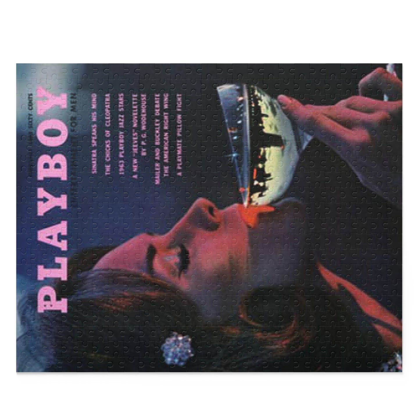 Puzzle (120, 252, 500-Piece) Playboy Cover February 1963