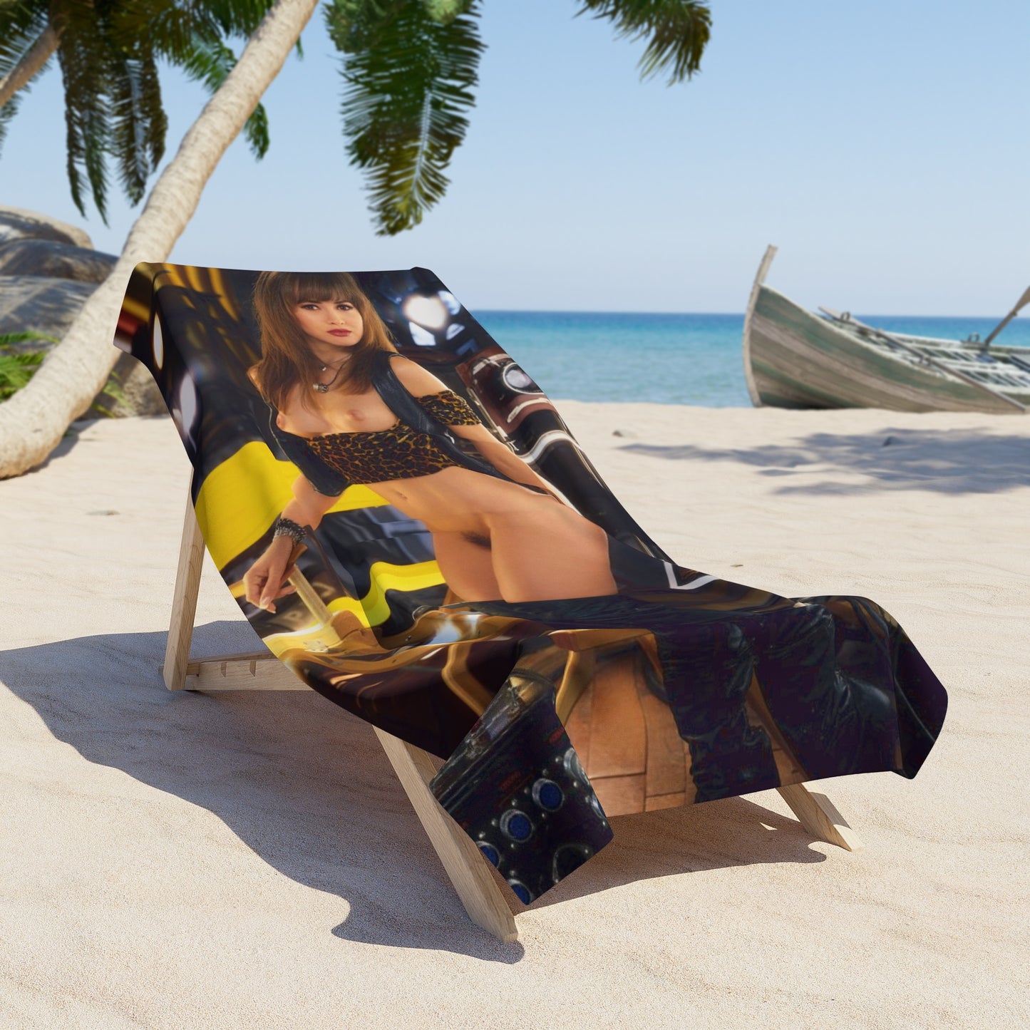 Beach Towel Playboy Playmate August 1995 Rachel Jean Marteen