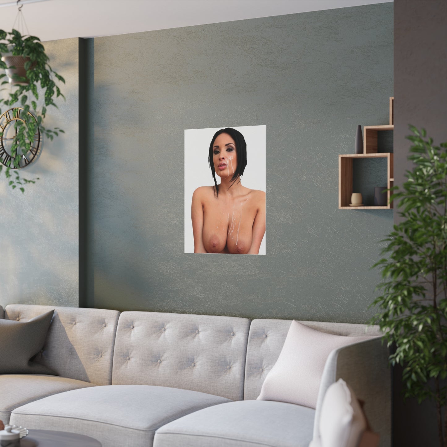 Satin Posters (210gsm) Anissa Kate Nude