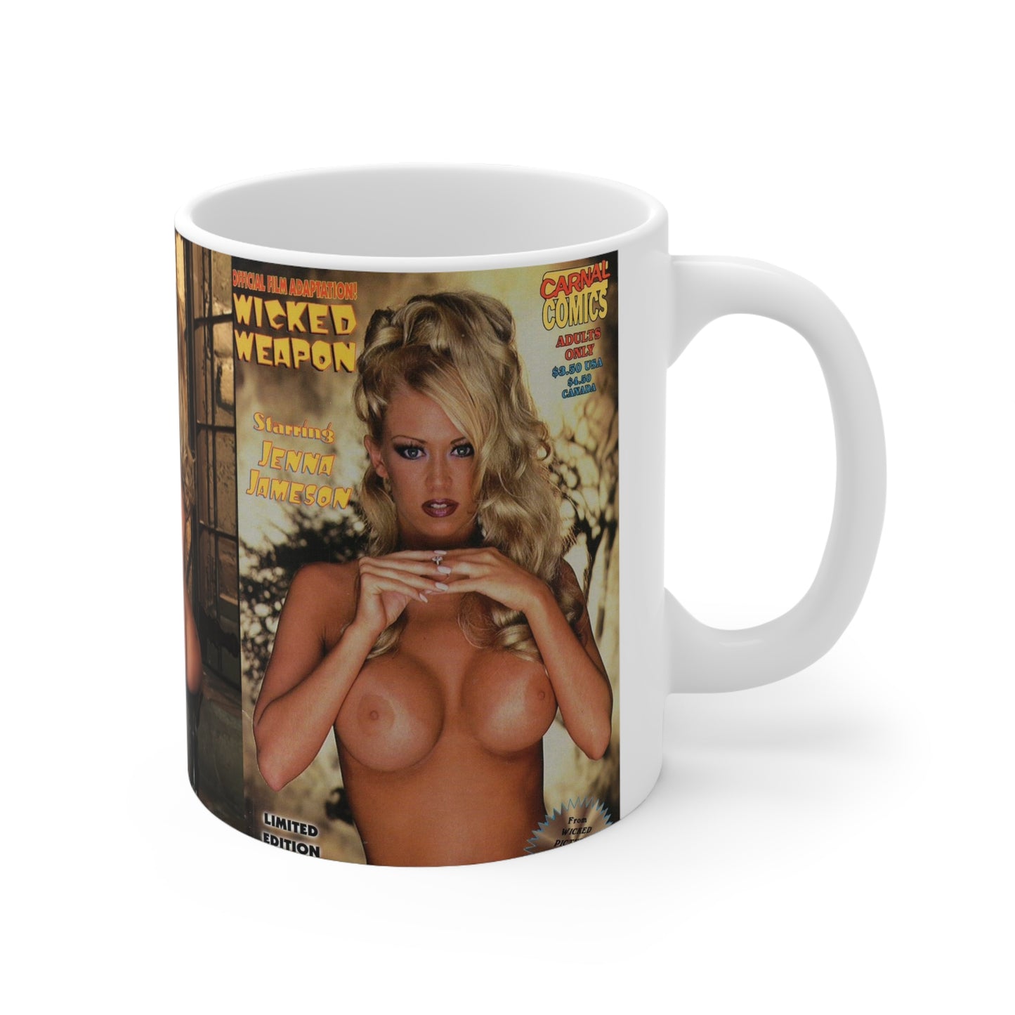 Ceramic Mug 11oz Pornstar Jenna Jameson Nude