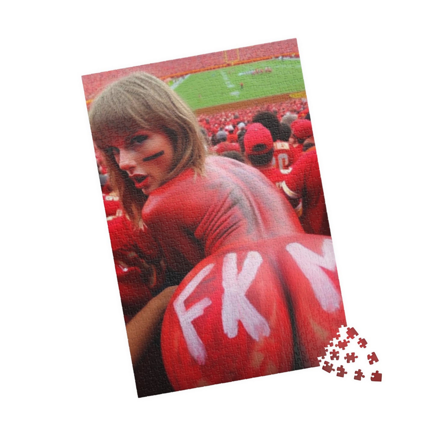 Puzzle (110, 252, 520, 1014-piece) Taylor Swift AI Nudes