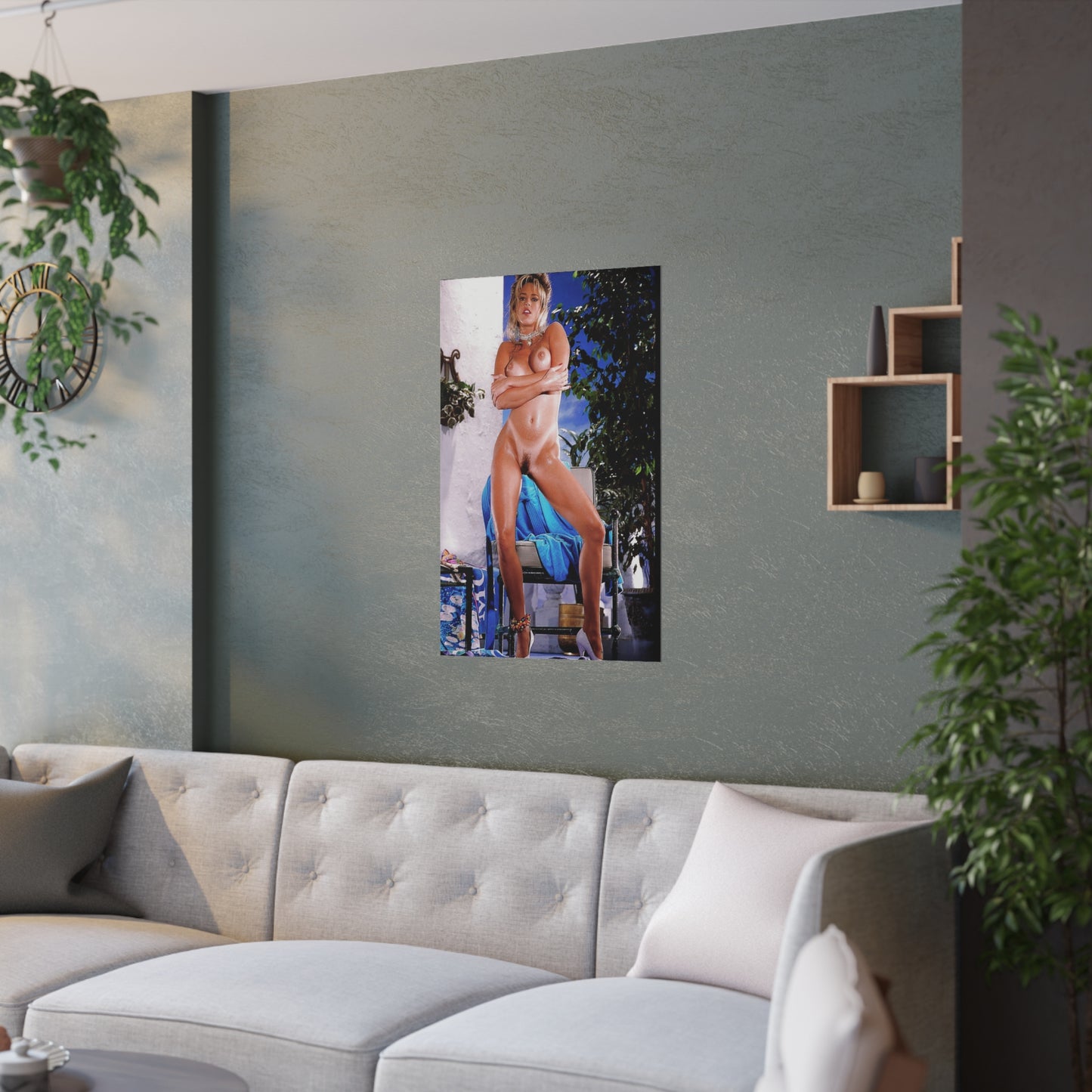 Satin Posters (210gsm) Pornstar Racquel Darrian Nude