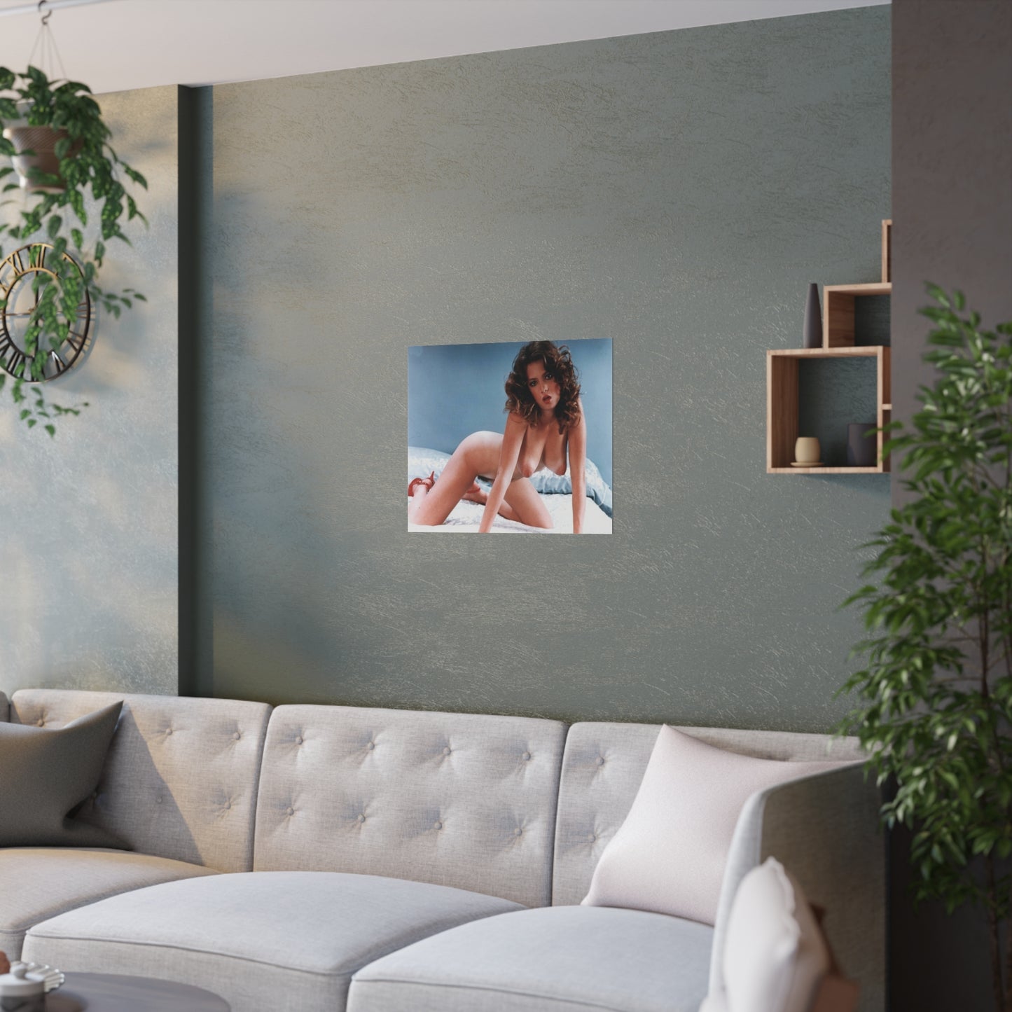 Satin Posters (210gsm) Retro Porn Star 1980s Traci