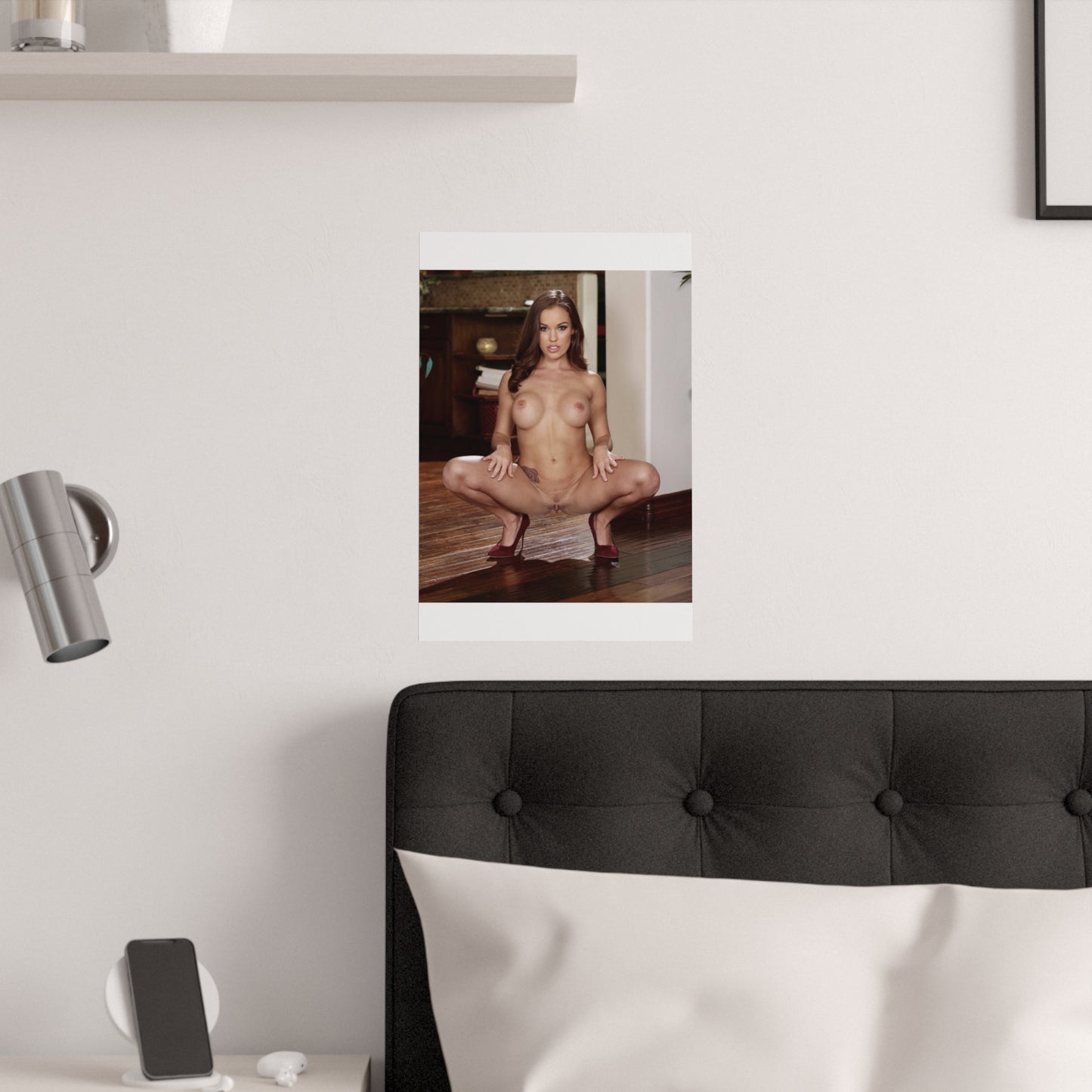 Satin Posters (210gsm) Megan Rain Nude #2