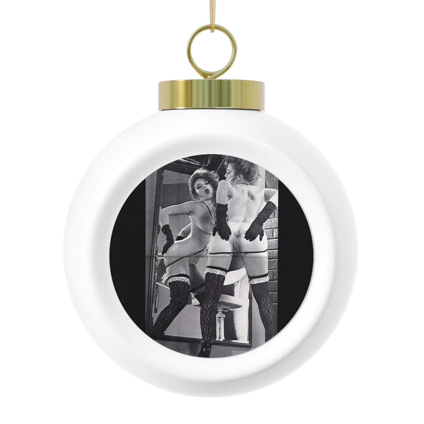 Christmas Ball Ornament Retro Porn Star Traci Lords Nude Naked