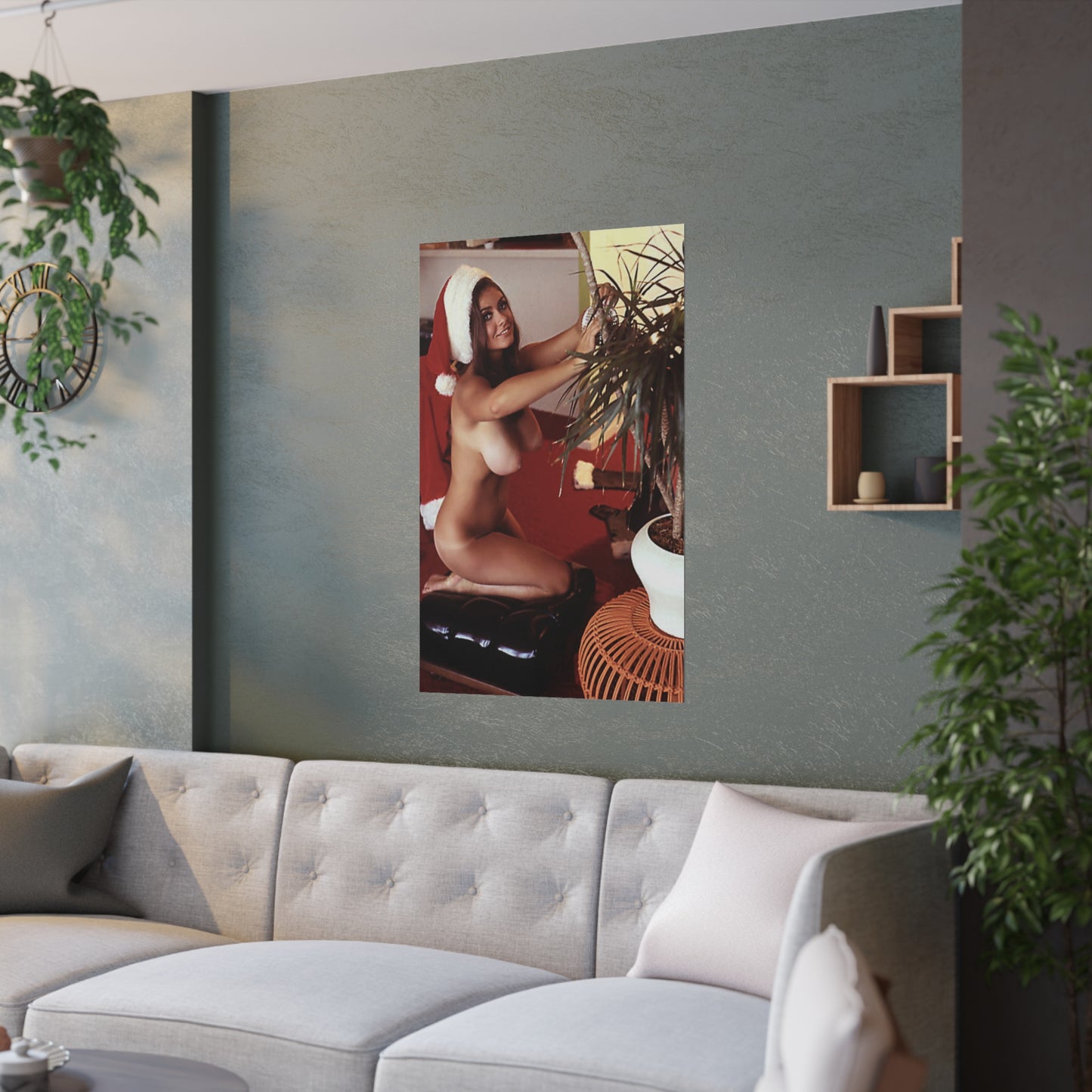Satin Posters (210gsm) Playboy Playmate Cynthia Myers Nude