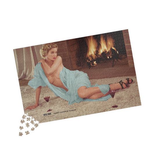 Puzzle (110, 252, 500, 1014-piece) Playboy Playmate June 1955 Eve Meyer