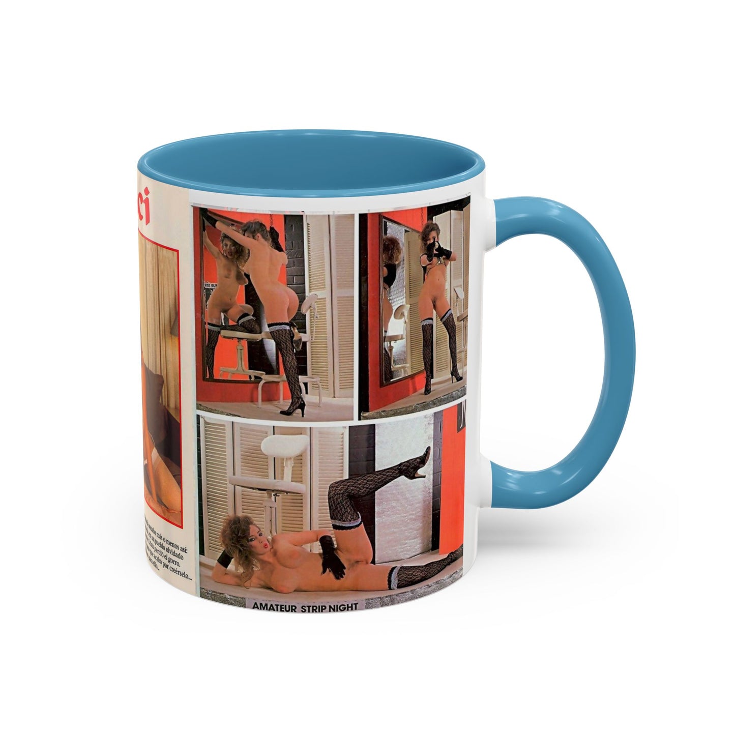 Accent Coffee Mug (11, 15oz) Traci Lords Nude