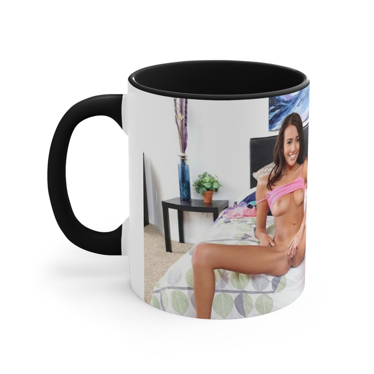 Accent Coffee Mug, 11oz Janice Griffith & Riley Reid Nude